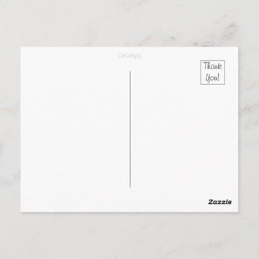 vogelnest briefkaart (Achterkant)