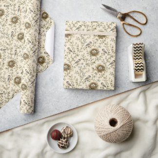Vogelnest Cadeaupapier