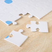 Vogelnest - Gepersonaliseerde naamletter K 2 Legpuzzel (Zijkant)