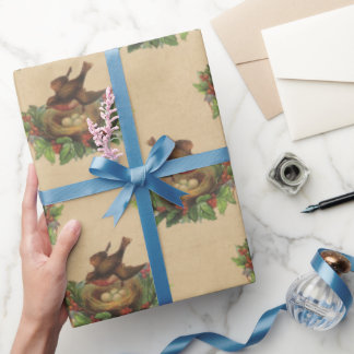 vogelnest holly bekerst cadeaupapier