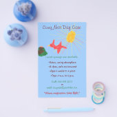 Vogelnest met kinderverzorger flyer (Enkel)