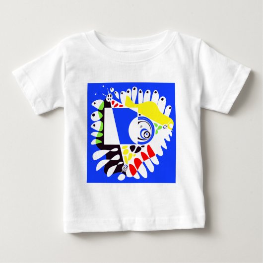 Vogelnest - Royal Blue White (Voorkant)