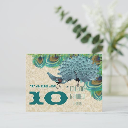  vogelnummer briefkaart (Staand voorkant)