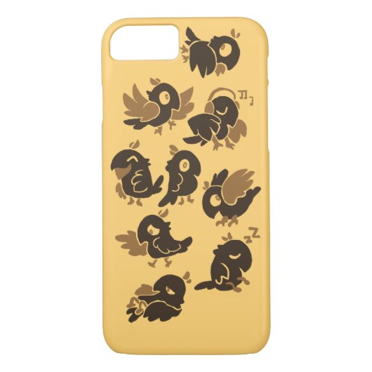Vogelontwerp Apple iPhone 8/7 Mate Phone Case (Achterkant)