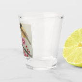 vogelontwerp shot glas (Rechts)