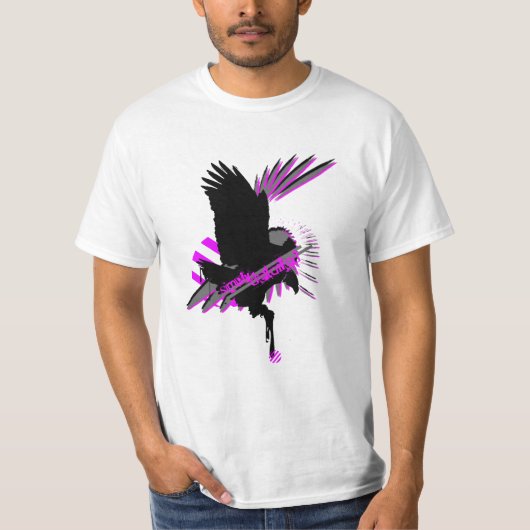 Vogelontwerp T-shirt (Voorkant)