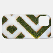 Vogeloog uitzicht van de mazentuin Case-Mate iPhone case (Achterkant (horizontaal))