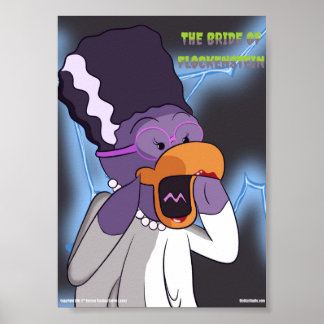 Vogeloproep x Klassieke Monsters - Bruid  Poster