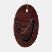 vogelornament keramisch ornament (Rechts)
