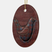 vogelornament keramisch ornament (Links)