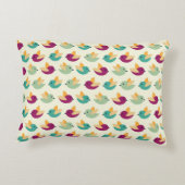 Vogelpatroon Accent Kussen (Achterkant)