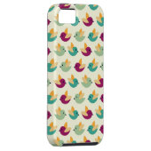 Vogelpatroon Case-Mate iPhone Case (Back/Rechts)