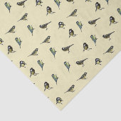 Vogelpatroon Tissuepapier (Detail)