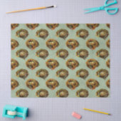 vogelpest en ontkoppeling van eieren tissuepapier (Craft)