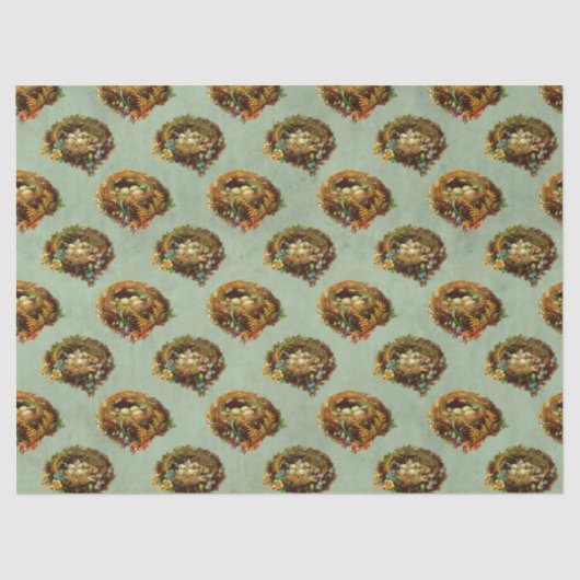 vogelpest en ontkoppeling van eieren tissuepapier (Voorkant)