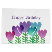 vogelpest Waterverf Groot Cadeauzakje (Achterkant)