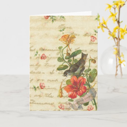 vogelpest Zwingend Kaart (Gele Bloem)