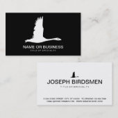 vogelpictogram visitekaartje (Voorkant / Achterkant)