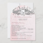 vogelprogramma met muzikale scrollbrouwerij kaart (Voorkant)