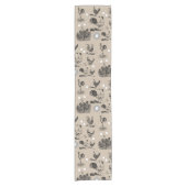  vogelrooster Eipatroon Korte Tafelloper (Voorkant)