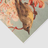  vogelroze bloemen bloemen tissuepapier (Detail)