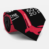 vogelroze flamingo in de Duitse dierentuin Münche Stropdas (Opgerold)