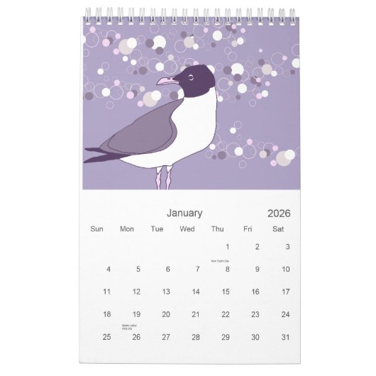 Vogels 2008 kalender (Jan 2026)