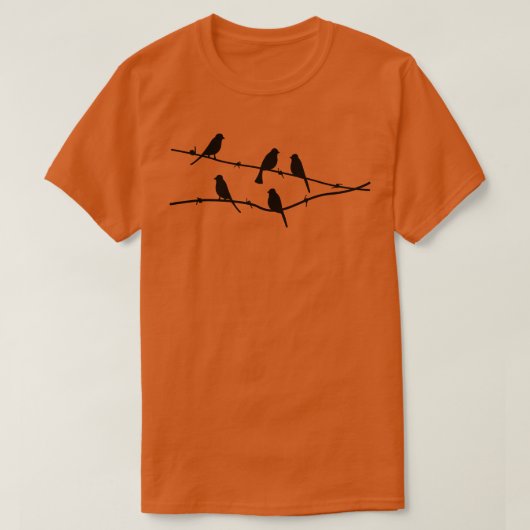 vogels 25 t-shirt (Design voorkant)