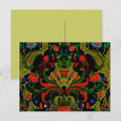 Vogels Amour ~ Briefkaart / Uitnodigingen (Voorkant / Achterkant)