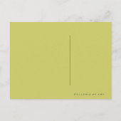 Vogels Amour ~ Briefkaart / Uitnodigingen (Achterkant)