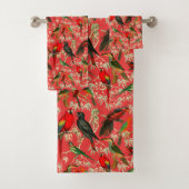  vogels bad handdoek (Insitu)