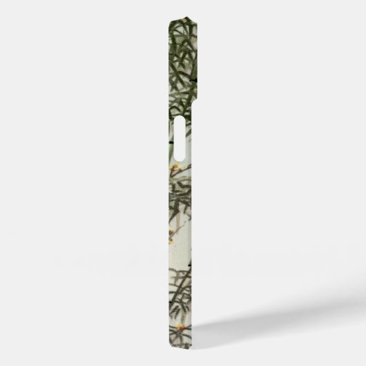 Vogels Bamboe Aziatisch Japans Case-Mate iPhone Case (Achterkant / Rechts)