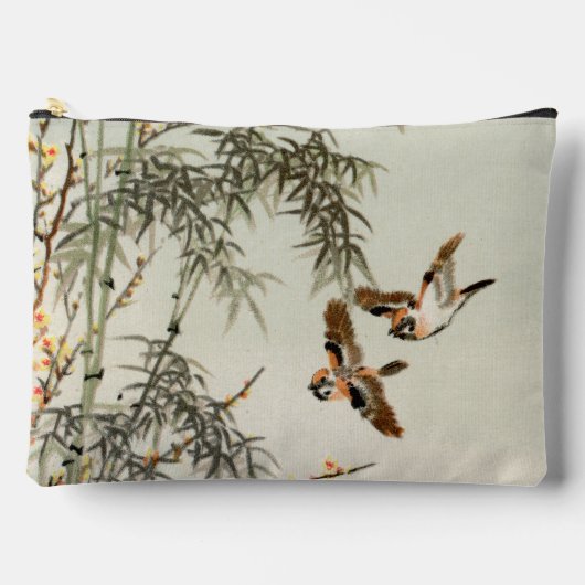 Vogels Bamboe Aziatisch Japans  Etui (Voorkant)