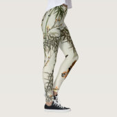 Vogels Bamboe Aziatisch Japans  Leggings (Rechts)