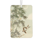 Vogels Bamboe Aziatisch Japans  Luchtverfrisser (Achterkant)