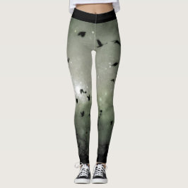 Vogels bij Twilight Leggings