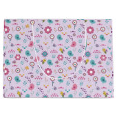 Vogels, bijen en vlinders Bloemen Groot Cadeauzakje (Voorkant)