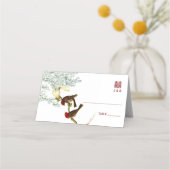 Vogels & Bloemen Chinees Trouwplaats + Menu Kaart (Voorkant)