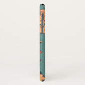 Vogels Bloemen Hokusai Japanse kunst Case-Mate iPhone Case (Achterkant/links)