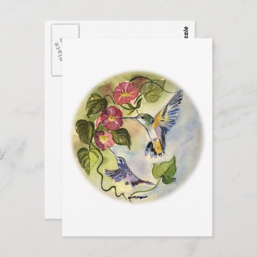 Vogels Briefkaart (Voorkant / Achterkant)