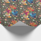vogels cadeaupapier (Hoek)