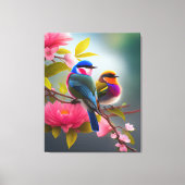 vogels canvas afdruk (Voorkant)