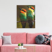 vogels canvas afdruk (Insitu (Woonkamer))