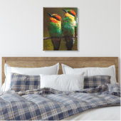 vogels canvas afdruk (Insitu (Slaapkamer))