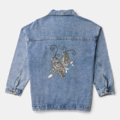 vogels denim jacket (Achterkant)