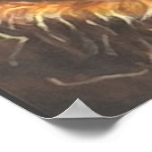 Vogels die samen vliegen- poster (Hoek)