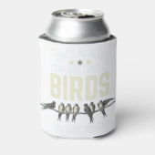 vogels die volgen blikjeskoeler (Blikje Achterkant)