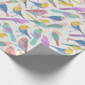 Vogels en andere dieren die papier overladen