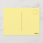 vogels en appels in de kerststal briefkaart (Achterkant)