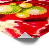 vogels en bessen poster (Hoek)